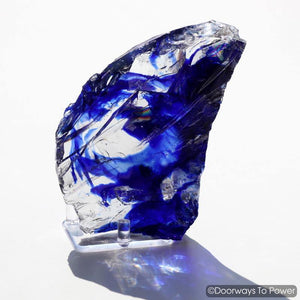 Tanzanite Fire & Elestial Starlight Monatomic Andara Crystal Glass