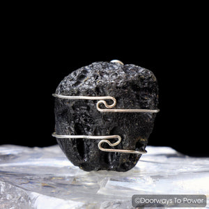 Tibetan Tektite Synergy 12 Stone Crystal Pendant