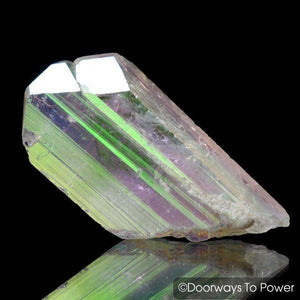 Angel Aura Danburite Twin Quartz Crystal Synergy 12 Stone