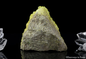 Native SULFUR Crystal Specimen Bolivia 'Transformation & Balance'