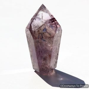 John of God Crystal Amethyst Quartz Temple Heart Dow