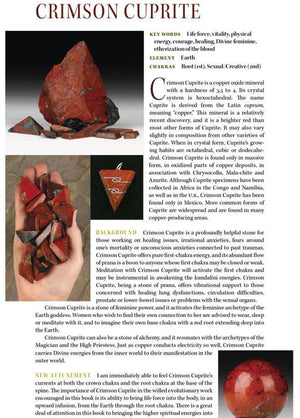 Crimson Cuprite Properties Meaning