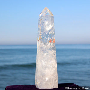 John of God Quartz Channeling Casa Healing Crystal Point