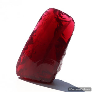 Raspberry Forte Veritas Monatomic Andara Crystal 'WISDOM'