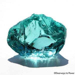 Cyan Angeles Monatomic Andara Crystal 'Celestial Messenger'