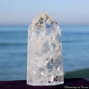 John of God Crystal Point Temple Heart Dow Master Crystal 'Working Wonders' 