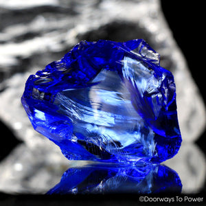 Elestial Sapphire Monatomic Andara Crystal